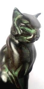 Snijwerk, « Chat Assis » - 11 cm - Max Le VERRIER