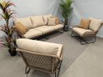 Te Velde tuinmeubelen rio lounge set, Tuin en Terras, Tuinsets en Loungesets, Nieuw, Wicker, Loungeset