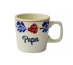 Boerenbont Beker Mok 0,2L met opdruk Papa (Huishouden), Verzenden, Nieuw