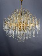 Kroonluchter - Kristal, Messing, Antiek en Kunst, Antiek | Lampen