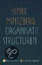 Organisatiestructuren / Prentice-Hall/Academic Service serie, Boeken, Verzenden, Zo goed als nieuw, H. Mintzberg