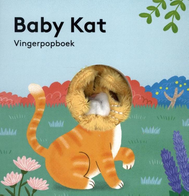 Vingerpopboekjes -  Baby Kat - los 9789464081008 1234feest, Boeken, Kinderboeken | Baby's en Peuters, Zo goed als nieuw, Verzenden