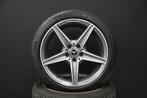 Velgen Mercedes-Benz C-Klasse AMG Michelin/Bridgestone, Auto-onderdelen, Banden en Velgen, Ophalen, 18 inch, Banden en Velgen