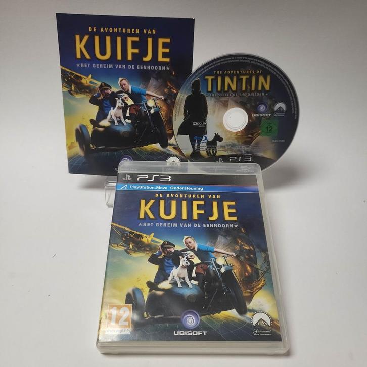 Avonturen van Kuifje het Geheim vd Eenhoorn Playstation 3, Spelcomputers en Games, Games | Sony PlayStation 3, Ophalen of Verzenden