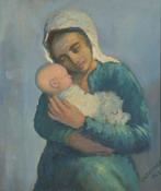 Theodorus Gerardus LHerminez (1921-1997) - Moeder en kind