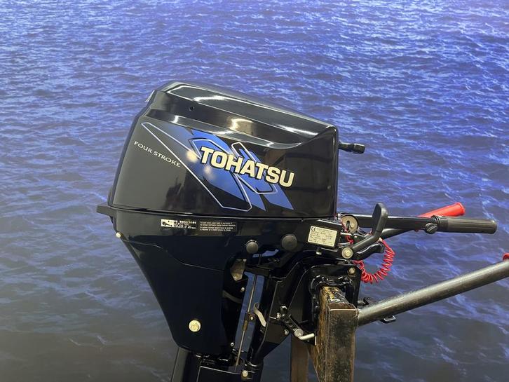 Tohatsu 8 pk buitenboordmotor, Watersport en Boten, Buiten- en Binnenboordmotoren, Buitenboordmotor, 5 tot 10 pk, Viertaktmotor