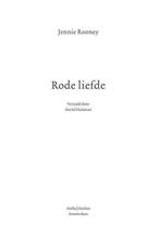 Rode liefde, Ophalen of Verzenden, Nieuw