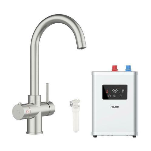 Kokend water kraan | Geborsteld | 3 in 1 pakket | KWK3-1RBN, Huis en Inrichting, Keuken | Keukenbenodigdheden, Nieuw, Ophalen of Verzenden