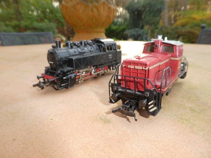 Märklin H0 - 3031/3064 - Diesellocomotief (2) -, Hobby en Vrije tijd, Modeltreinen | H0
