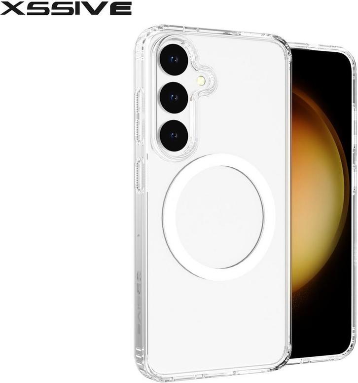 Xssive Transparante TPU Hoesje met MagSafe voor Galaxy S25, Telecommunicatie, Mobiele telefoons | Hoesjes en Frontjes | Samsung