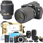 Nikon D60 + AF-S 3.5-5.6/18-55mm VR + AF-S 4-5.6/55-200mm VR, Nieuw