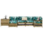 vidaXL 7-delige Loungeset geïmpregneerd grenenhout, Verzenden, Nieuw, Loungeset