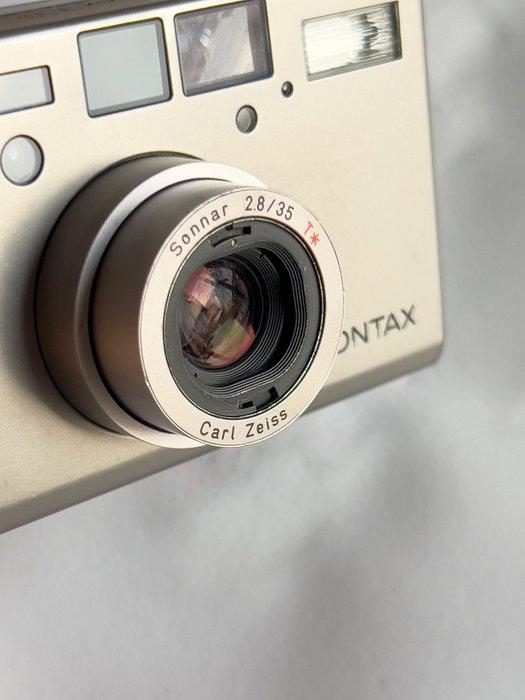Contax T3 Point & Shoot Camera - metallo di titanio Analoge, Audio, Tv en Foto, Fotocamera's Analoog