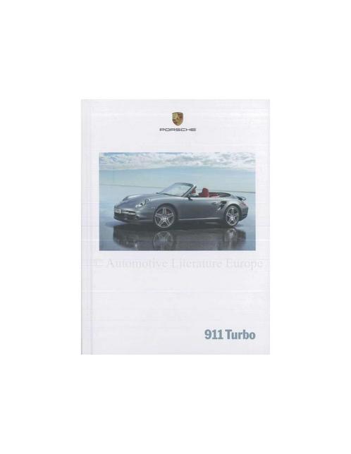 2009 PORSCHE 911 TURBO BROCHURE ENGELS, Boeken, Auto's | Folders en Tijdschriften, Porsche