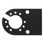 ProPlus Stekkerdooshouder - Metaal - 12 x 8 cm - Zwart -..., Ophalen of Verzenden, Nieuw