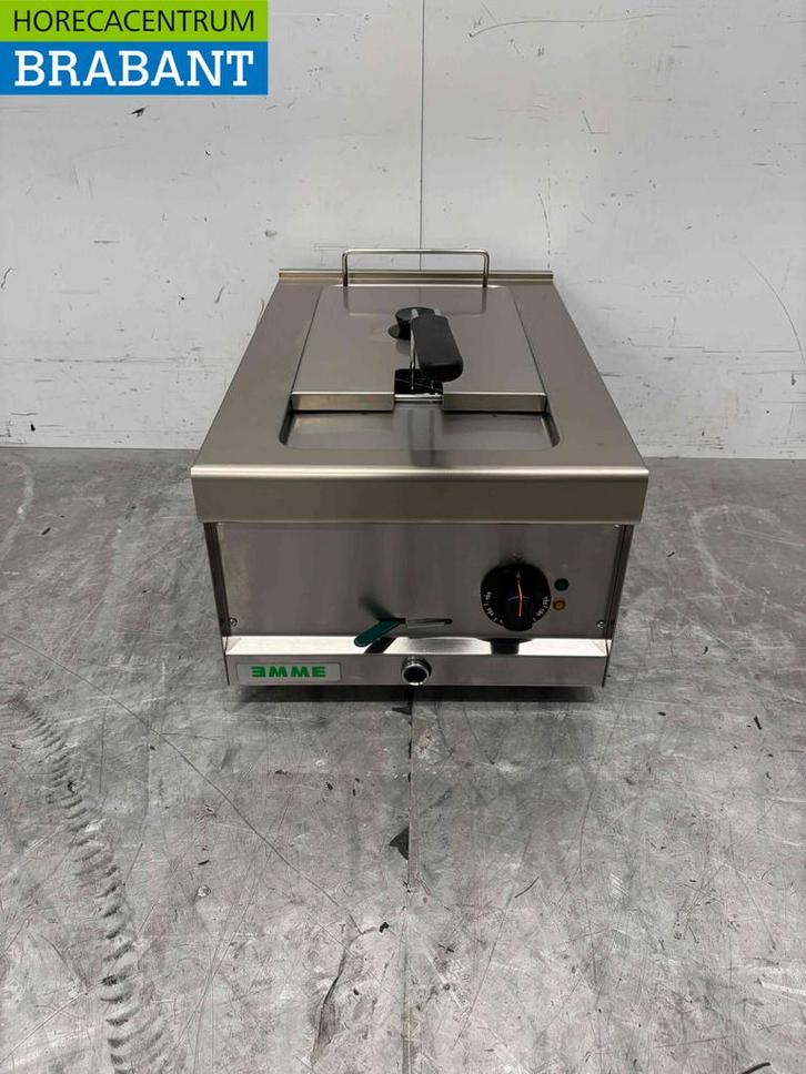 RVS Emme / Giga Friteuse 8 liter 400V Horeca, Zakelijke goederen, Horeca | Keukenapparatuur, Nieuw zonder verpakking, Ophalen of Verzenden