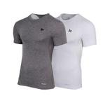 Donnay Donnay Heren - 2-Pack - Baselayer Shirt Korte Mouw  -, Verzenden, Nieuw