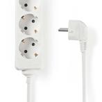 Nedis Stekkerdoos met randaarde, 16 A, 3-wegs, 3m, Ophalen of Verzenden, Nieuw