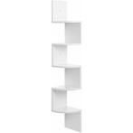 Hoppa! LBC72WT Zigzag hoekkast wit kunststof van 25 voor €19, Huis en Inrichting, Ophalen of Verzenden, Nieuw