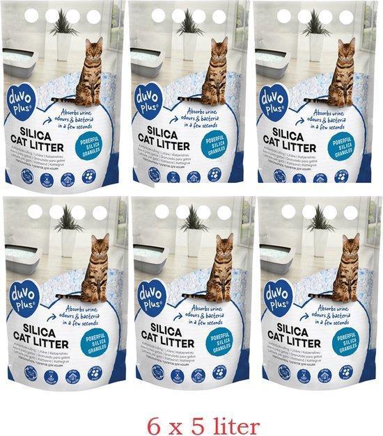 Kattenbakvulling silicakorrels biologisch afbreekbaar, Dieren en Toebehoren, Katten-accessoires, Nieuw, Verzenden