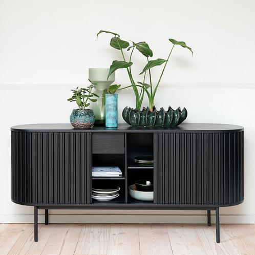 *WOONWINKEL* Dressoir Zwart, Huis en Inrichting, Kasten | Dressoirs, Nieuw, Verzenden