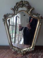 Spiegel - Hout, Gips - Vergulde barokspiegel, Antiek en Kunst