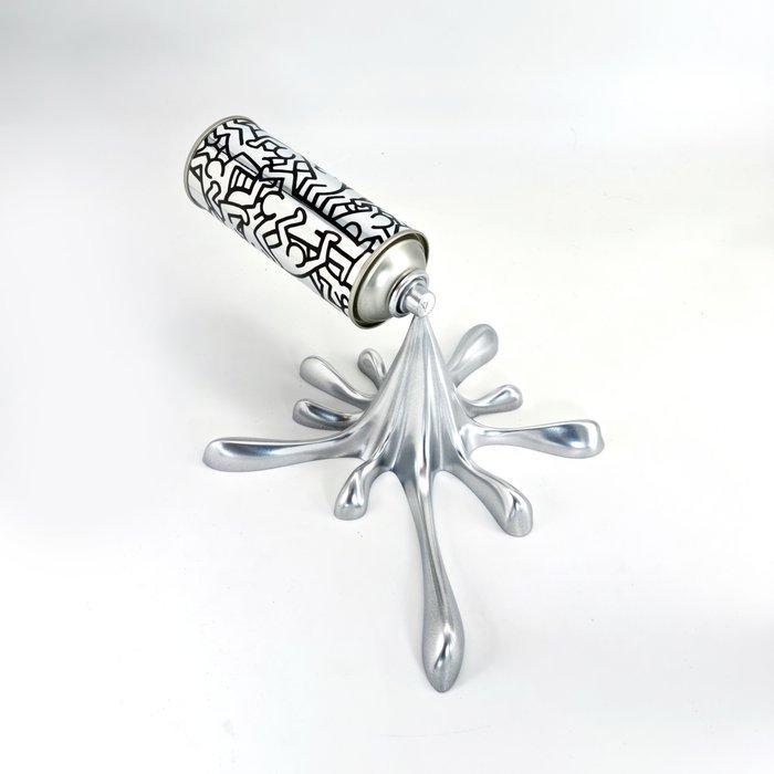 2FAST - Chrome Dance Splash Can Sculpture, Antiek en Kunst, Kunst | Designobjecten