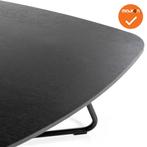 Carré - Bijzettafel - Zwart Eiken, Werkplek, Ophalen of Verzenden, Nieuw zonder verpakking, Overige typen