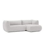 Loungebank Veendam - loungebanken - Wit, Nieuw, 125 tot 150 cm, Stof, 250 tot 300 cm