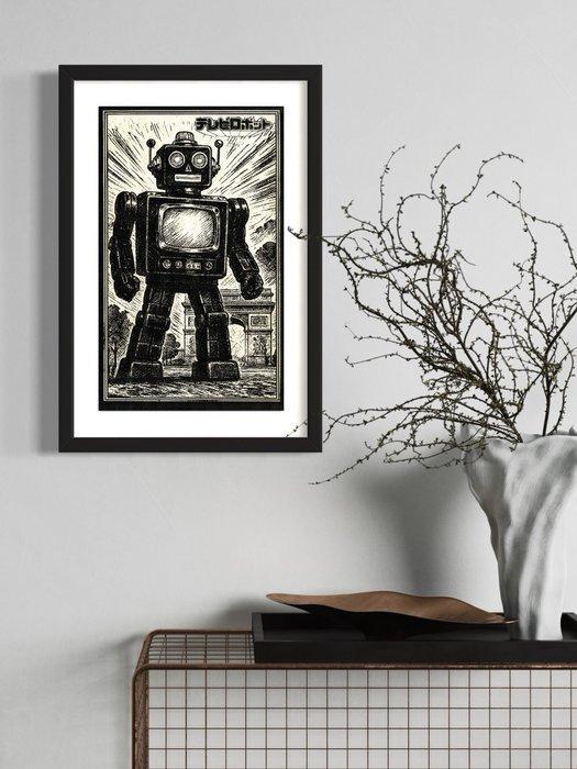 Æ2381 - Terebi Robot Æ’s Japanse Tin Robots — Beperkte, Antiek en Kunst, Antiek | Speelgoed