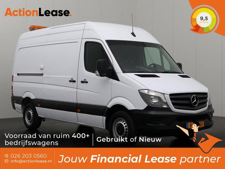 Mercedes Sprinter Bestelbus L2 H2 2018 Diesel, Auto's, Mercedes-Benz, Te koop, Zwart, Handgeschakeld, Financial lease, BTW verrekenbaar
