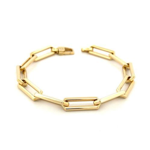 Handmade - Armband - 13.9 g - 18 karaat Geel goud -, Sieraden, Tassen en Uiterlijk, Armbanden