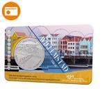 Willemstad Vijfje 2023 UNC-kwaliteit in coincard, Postzegels en Munten, Munten | Nederland, Verzenden