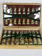 Nigri - Schaakspel - Battaglia di Waterloo - Marmerstof, Antiek en Kunst