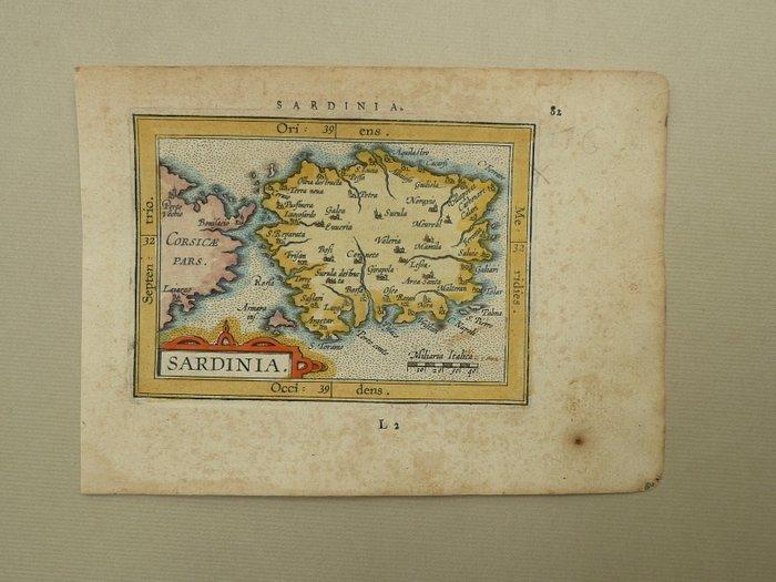 Europa - Italië / Sardinië; Philippe Galle - Sardinia -, Boeken, Atlassen en Landkaarten