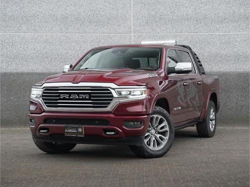 Dodge Ram 1500 5.7 V8 4x4 Crew Cab Longhorn, Auto's, Bestelauto's, Lease, Beige, Automaat, Overige kleuren, Financial lease, Leder