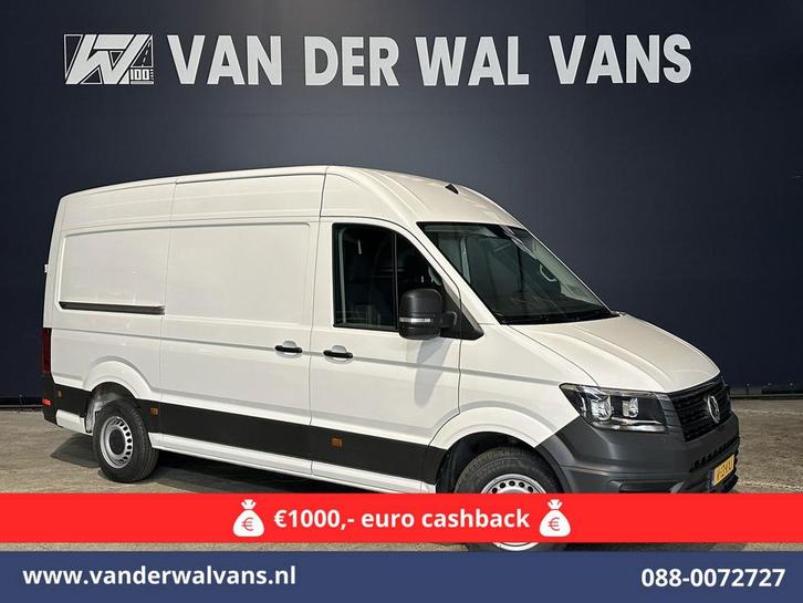 Volkswagen Crafter | 2.0 TDI 141pk L3H3 L2H2 Euro6 Airco |, Auto's, Bestelauto's, Dealer onderhouden, Te koop, Handgeschakeld