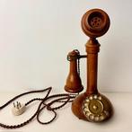 Telcer - Analoge telefoon - Hout, Messing