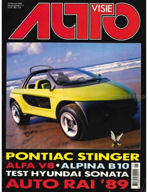 1989 AUTOVISIE MAGAZIN 04 NEDERLANDS, Boeken, Auto's | Folders en Tijdschriften