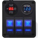 ProRide Schakelpaneel 12V voor Auto/Boot - USB Lader met, Auto-onderdelen, Dashboard en Schakelaars, Verzenden, Nieuw