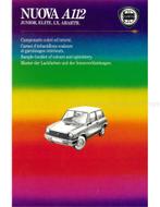 1984 LANCIA A112 KLEUREN & INTERIEUR BROCHURE, Nieuw, Author