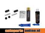 Remklauw reparatie set geleidebussen Saab 9-3 voorzijde, Auto-onderdelen, Besturing, Verzenden, Nieuw, Saab