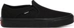 Vans - maat 39-  Asher Canvas Dames Sneakers - Black-Black, Kleding | Dames, Schoenen, Verzenden, Nieuw