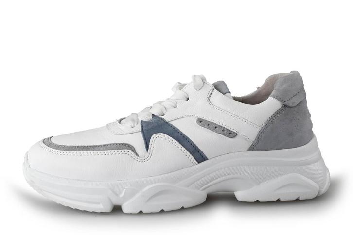 Gabor Sneakers in maat 41 Wit, Kleding | Heren, Schoenen, Wit, Zo goed als nieuw, Sneakers of Gympen, Verzenden