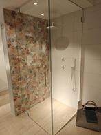 Douchecabine profielloos 100x100cm met taatsscharnier 0023, Doe-het-zelf en Verbouw, Sanitair, Ophalen, Nieuw, Glas, Douche