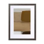 Wissellijst Hout Eiken Antraciet Breed 40x60 cm, Nieuw