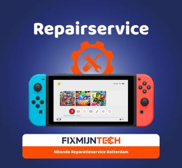 Nintendo Switch reparatie en onderhoud service Rotterdam beschikbaar voor biedingen