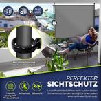 Tillvex® Klemluifel - Balkonluifel - Zonwering - 100x310 cm, Verzenden, Nieuw