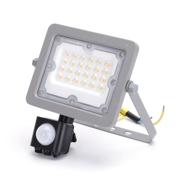 Buitenlamp grijs 4000K | LED 20W=200W halogeen schijnwerper, Doe-het-zelf en Verbouw, Bouwverlichting, Nieuw, Verzenden