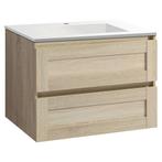 Badkamermeubel Differnz Reno FSC 75x50x55 cm Eiken, Ophalen of Verzenden, Nieuw, Bad